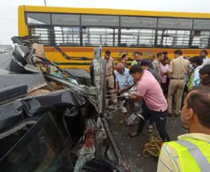 Road Accident in Gaziaba