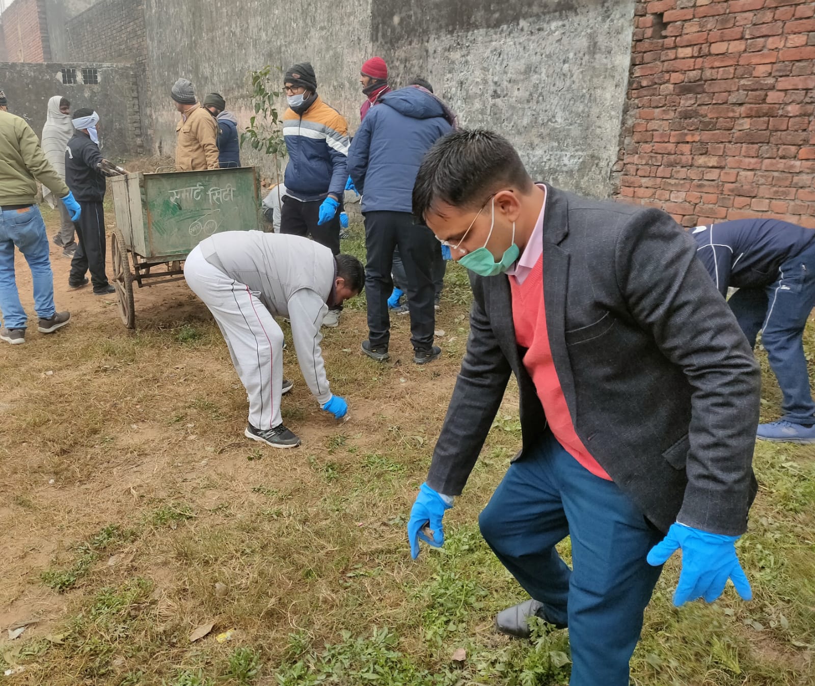 Temples Cleaning Before Pran Prtishtha