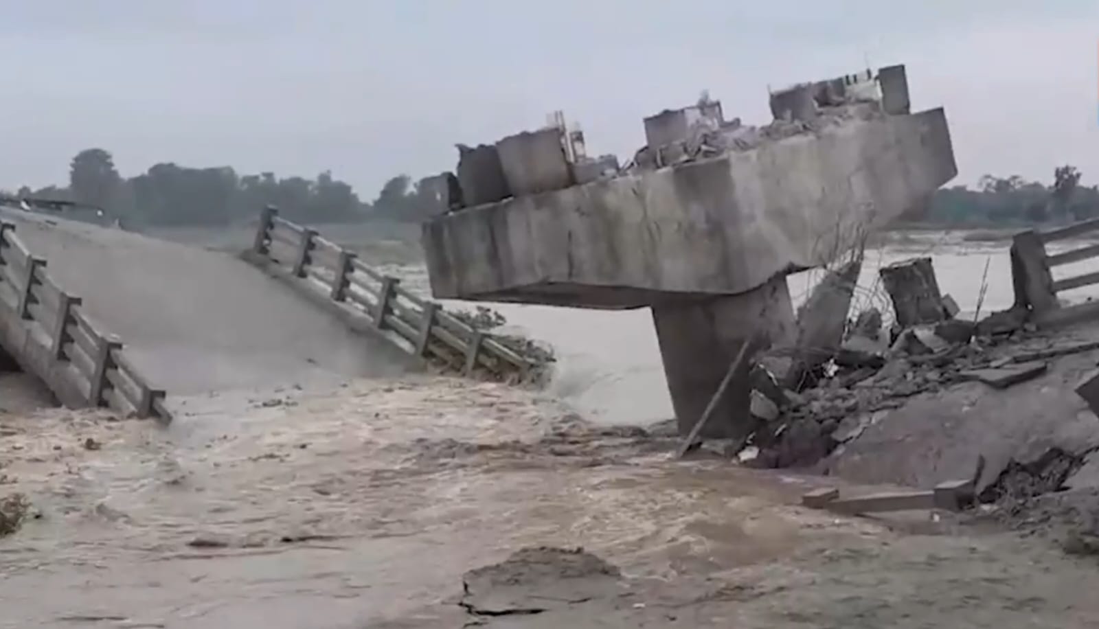 Bridge Collapse In Bihar