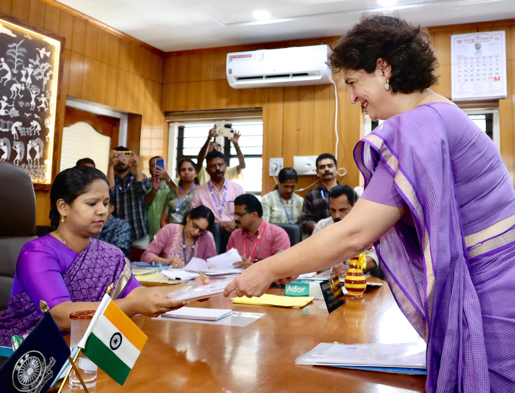 Priyanka Gandhi Nomination