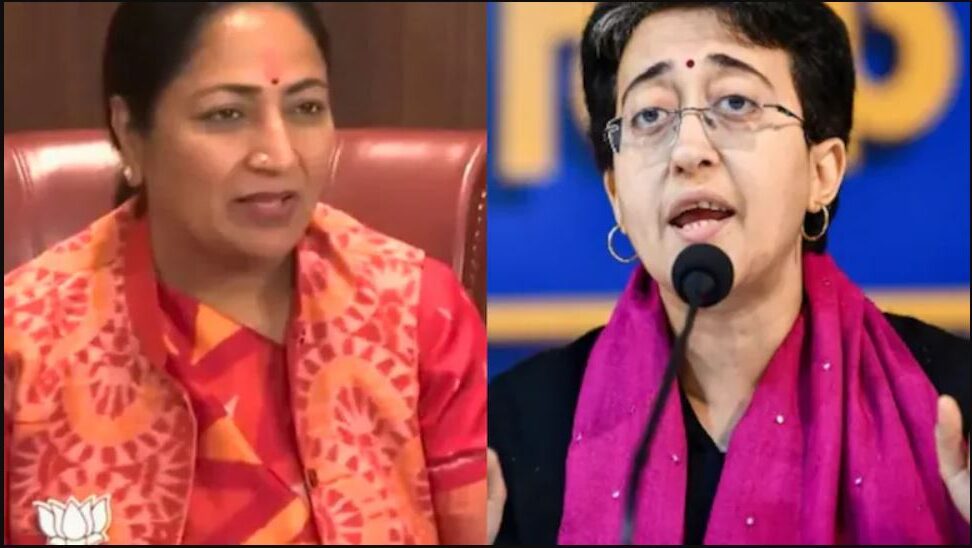 Atishi & CM Rekha Gupta