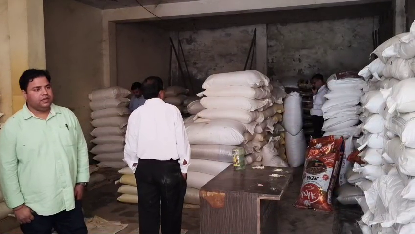 Raid on buckwheat flour