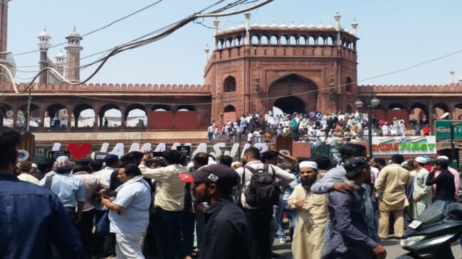 Imam Bukhari challenged Pakistan from Delhi's Jama Masjid