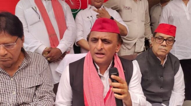 Akhilesh Yadav played that card in Agra which will increase the difficulties of BJP