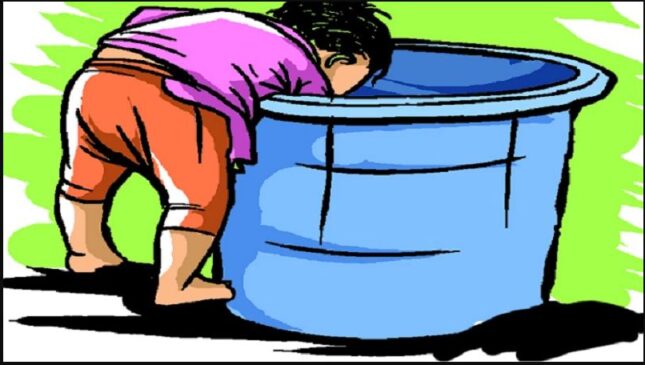 Two-year-old child dies after drowning in a bucket