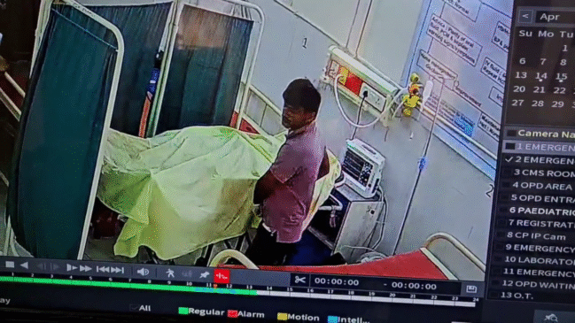 Ward boy stole earrings from dead body of a woman in government hospital