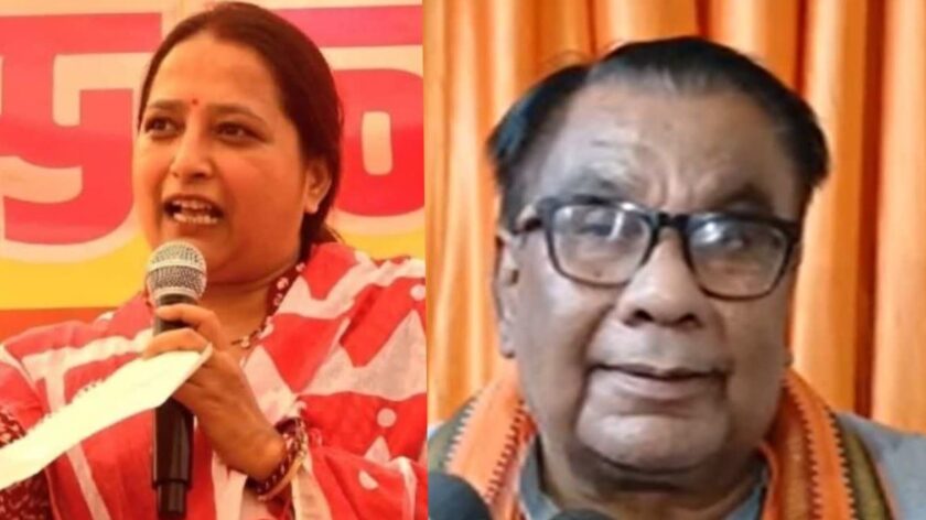Babban Singh's obscene video with a dancer
