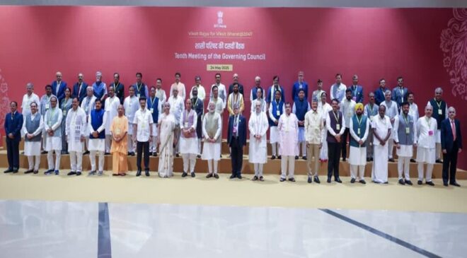 Important meeting of NITI Aayog in Delhi CM Dhami attended