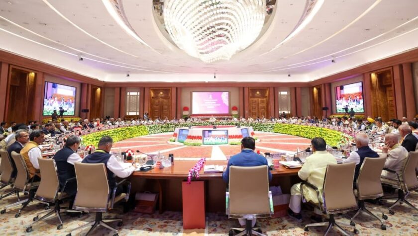 Important meeting of NITI Aayog in Delhi CM Dhami attended