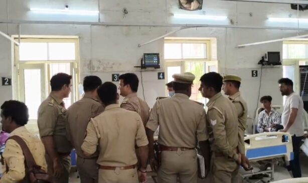 बेटे की हत्या के आरोप में साले की गिरफ्तारी ना होने से नाराज युवक ने एसएसपी दफ्तर पर खाया जहर, अस्पताल में भर्ती