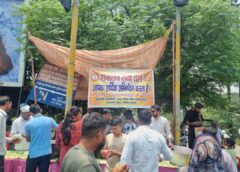 माँ बगलामुखी मंदिर की ओर से लगाई छबील, आचार्य रोहित विशिष्ठ ने पिलाया जल जीरा – Saharanpur News