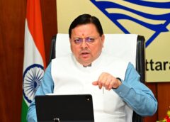 Uttrakhand CM Dhami in Action Mode