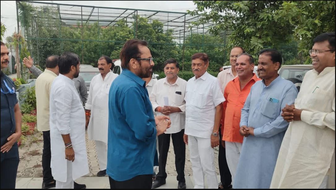 Mukhtar Abbas Nakvi Visit Rampur