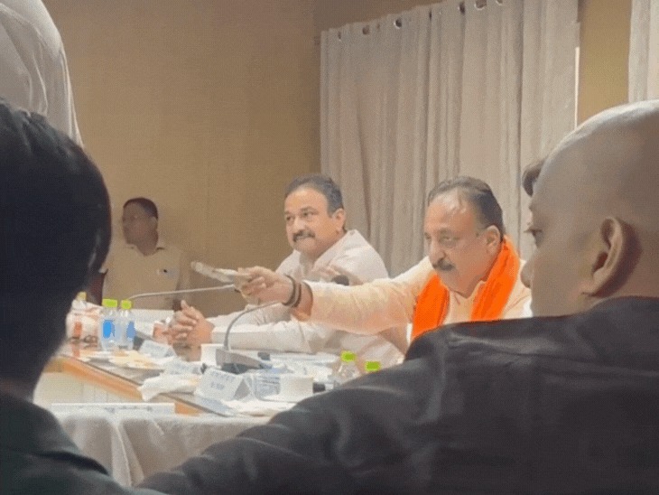 BJP MLA in Action Mode