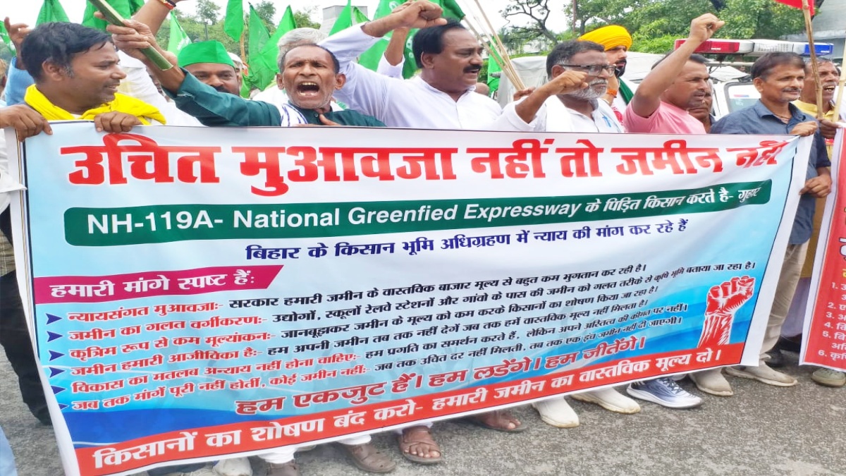 Farmers Protest In Patna