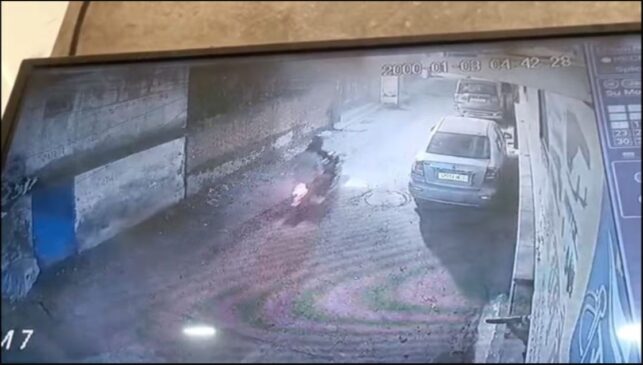 Firing at Disha Patni's house in Bareilly, Attackers first did a recce and then fired bullets, Attackers seen in CCTV footage