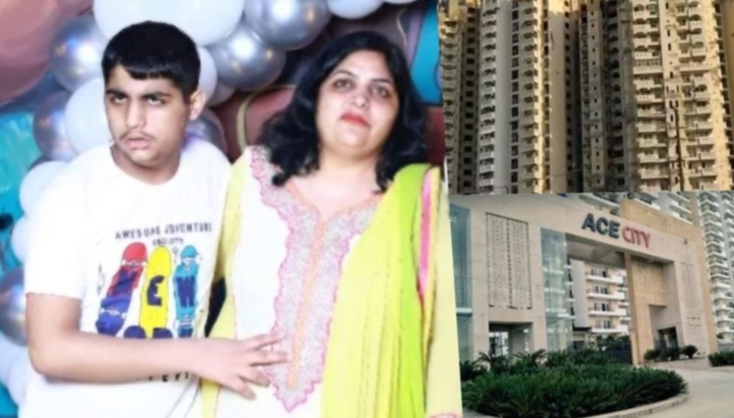 Mother and Son Jumped from 13th floor