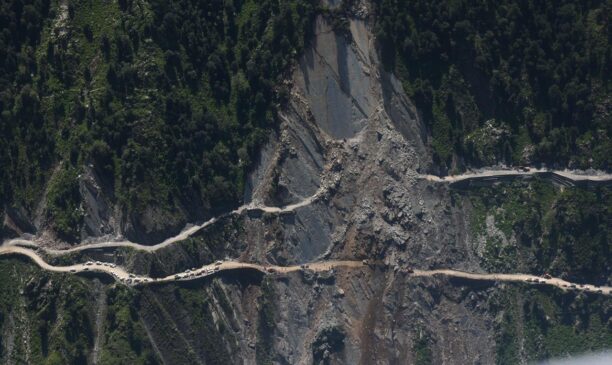 PM Modi conducts aerial survey of disaster-hit Himachal Pradesh