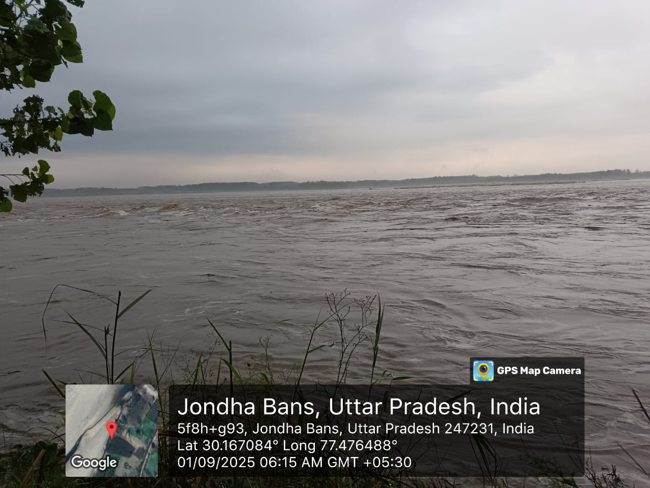 Lakhs Causecs Water Realese From Hathnikund Barrage