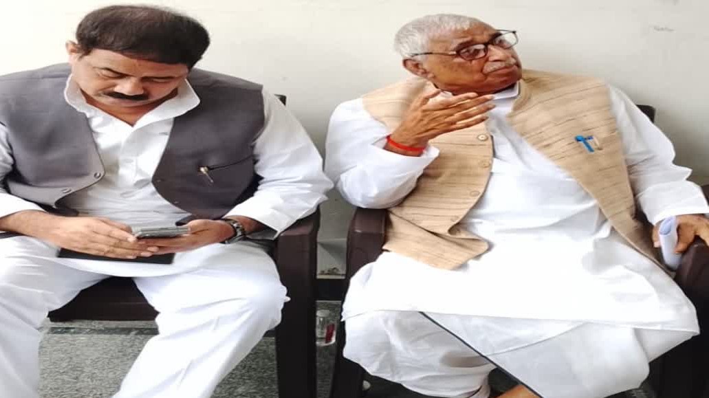 Opposition leader Mata Prasad Pandey and MP Neeraj Maurya placed under house arrest,