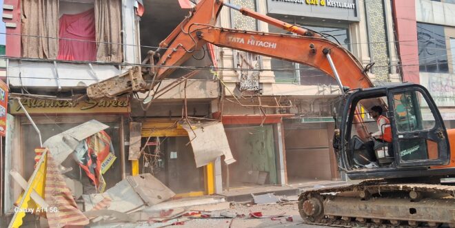 Buldozer Action In Meerut