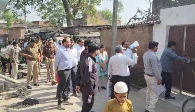 Major action by the Irrigation Department, Baba's bulldozer will be used to demolish hundreds of homes, Leaving hundreds of families homeless.