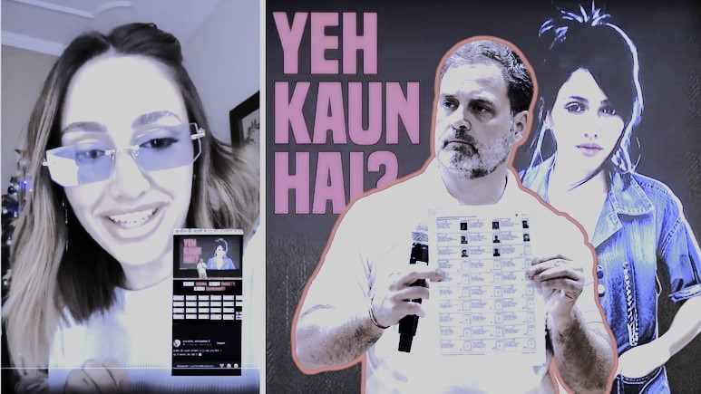 Rahul Gandhi had accused Brazilian girl of tampering with the Haryana voter list