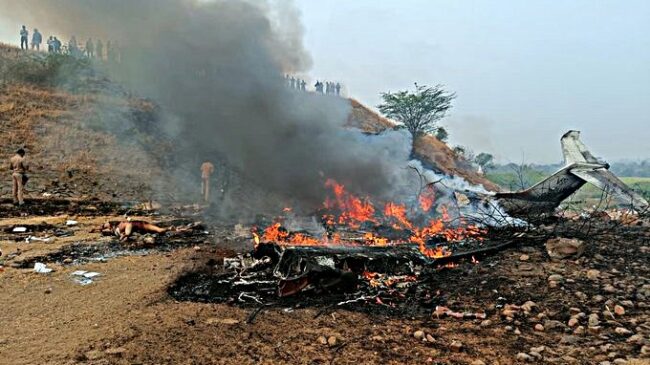 Killing five people Including Deputy Chief Minister Ajit Pawar in Plane accident