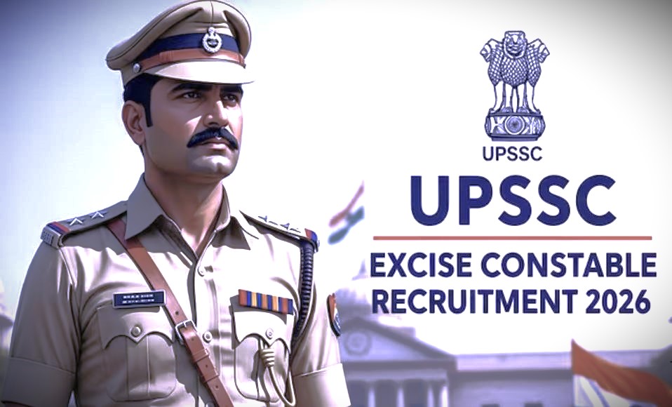 UPSSSC, Constable Recruitment in Uttar Pradesh Excise, Uttar Pradesh Sub-Services Selection Commission, Recruitment in the Excise Department,