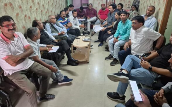 National Union of Journalists Uttar Pradesh, held a meeting in Lucknow, Setting the stage for a grand journalist felicitation ceremony on Narada Jayanti.