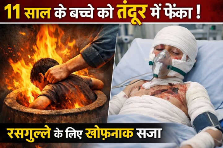 Catering contractor's cruelty, Minor thrown into tandoor, Rasgulla controversy in Basti UP crime