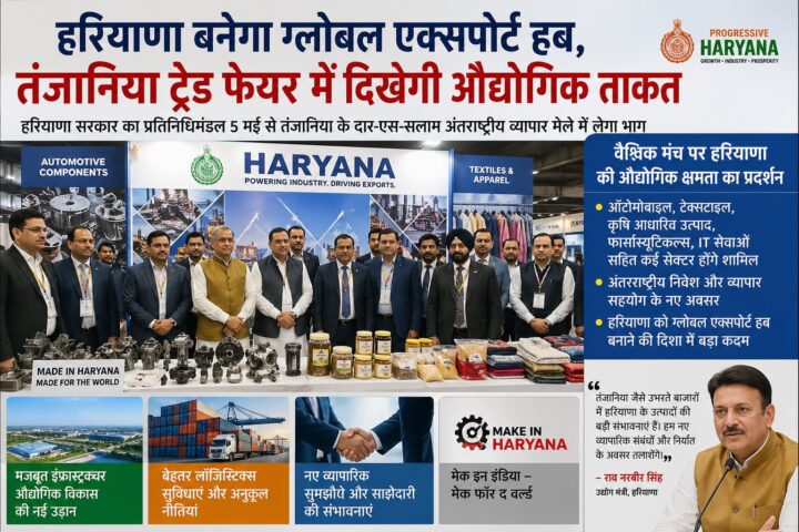 Haryana to become global export hub, Industrial strength to be showcased at Tanzania trade fair