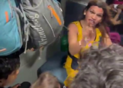 Ruckus on a moving train, Video of transgender man behaving indecently on train 15904 near Saharanpur goes viral, RPF investigates in Saharanpur