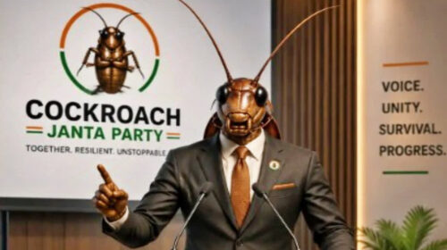 Cockroach Janata Party, Abhijit Deepak, Digital Political Movement, Social Media Viral Trend, Cockroach Janata Party,