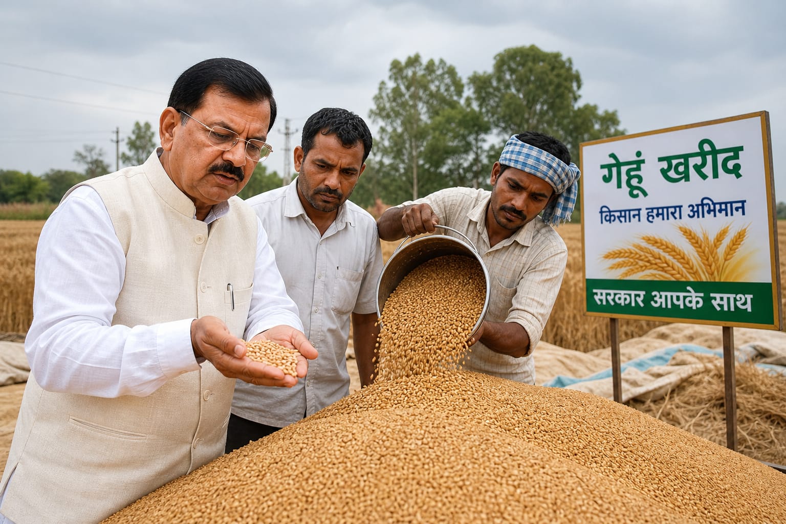 #Haryana #RabiSeason #Farmers