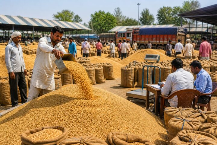 Rabi Procurement Season 2026-27 in Haryana, Wheat and Mustard Procurement Smooth, Farmers Receiving Full Support