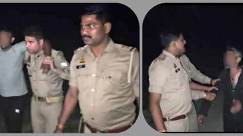 Gunfire erupts between police and criminals, Criminal carrying a reward of 25000 rupees arrested in encounter