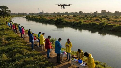 Haryana government takes major step to curb pollution in Yamuna, Drone mapping of drains in Haryana