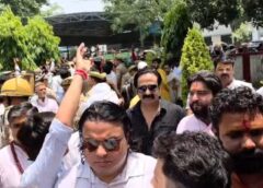 Brahmin community surrounds SSP office in Saharanpur, Protests by reciting Hanuman Chalisa, 1700 temples in the district remain closed