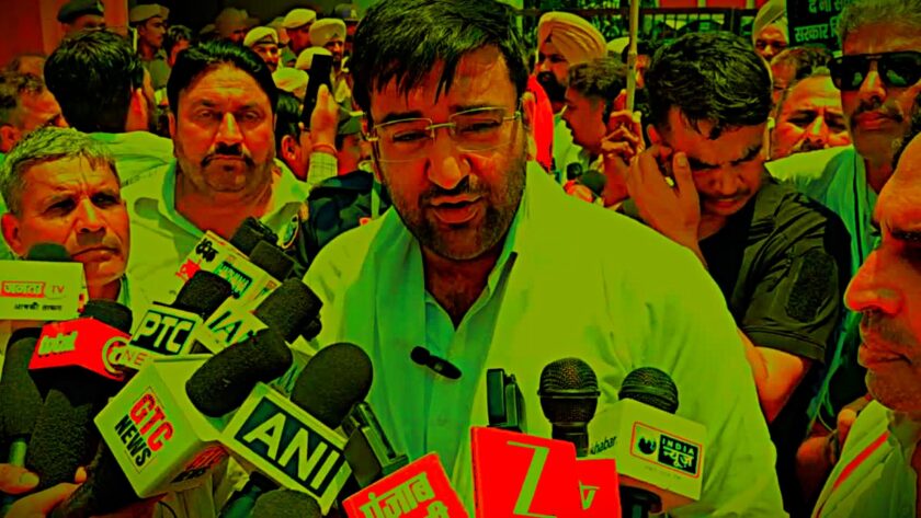 INLD protest in Sirsa, Arjun Chautala, Rohtak SP, Haryana IPS Association, INLD protest in Sirsa