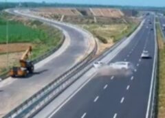 Dehradun Expressway Accident CCTV, Delhi Dehradun Expressway, Saharanpur Accident CCTV Footage, Delhi Dehradun Expressway Accident,