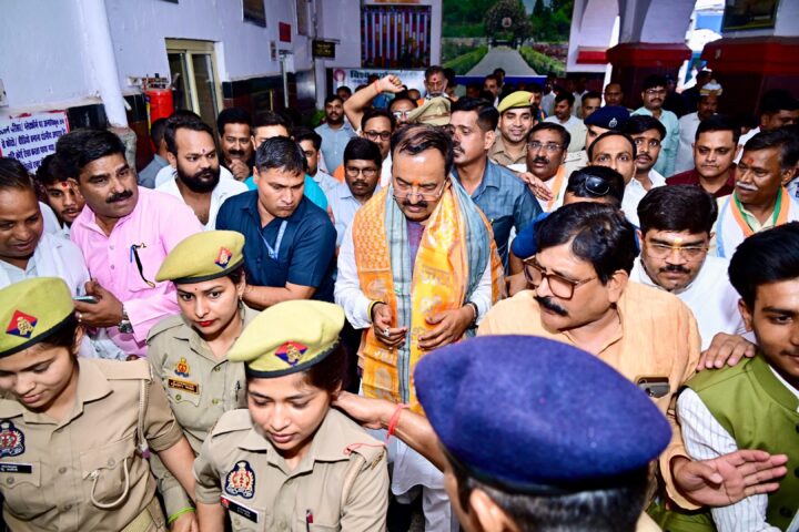 Keshav Maurya Visits Jhansi,