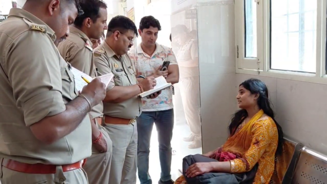 Four months after his love marriage, A young man was shot dead outside a police recruitment examination centre, His wife blamed her brother.