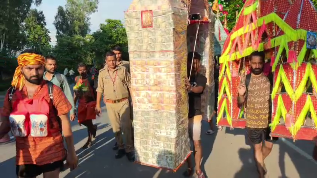 Kanwar Decoration with Money