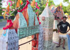 Kanwar Decoration with Money