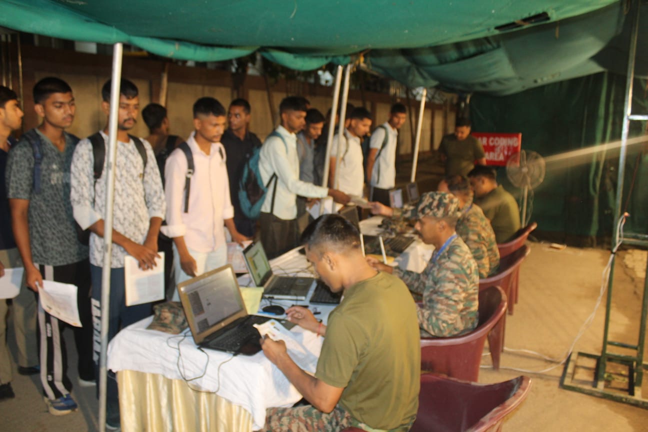 अग्निवीर भर्ती रैली में मुरादाबाद के उम्मीदवारों ने अपना दम दिखाया, 1,060 में से 830 लोगों ने रेस जीती