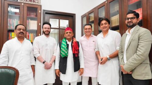 Shayan Masood joins Samajwadi Party