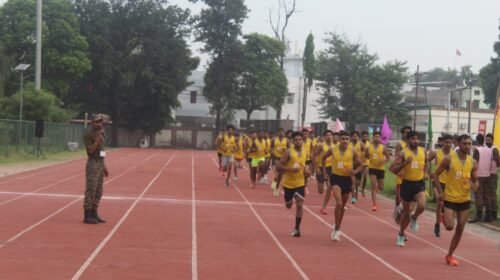 सहारनपुर में अग्निवीर भर्ती रैली का 13वां दिन, 945 कैंडिडेट्स ने दौड़ का टेस्ट पास किया।