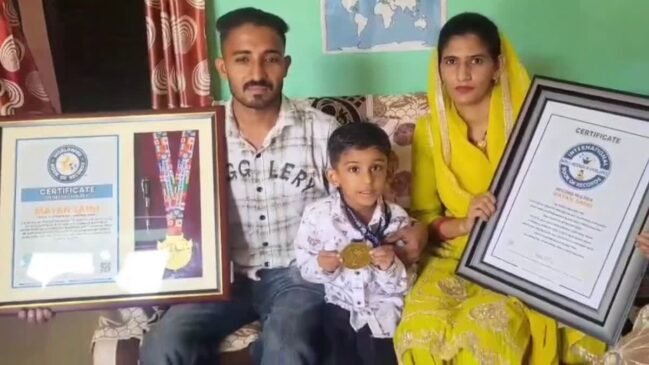 Ambala Mayan Saini World Record