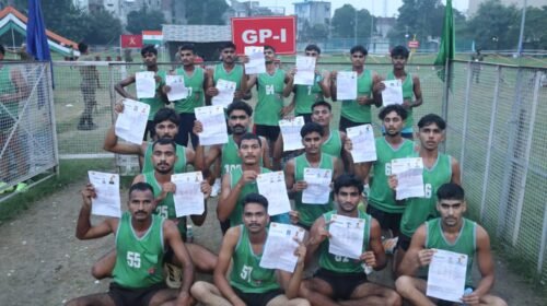 सहारनपुर में अग्निवीर भर्ती: 710 कैंडिडेट्स ने हिस्सा लिया, 560 पास हुए